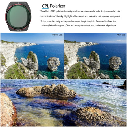 For DJI Air 3S STARTRC CPL Lens Filter - free shipping - PMC Jewellery - Order now!