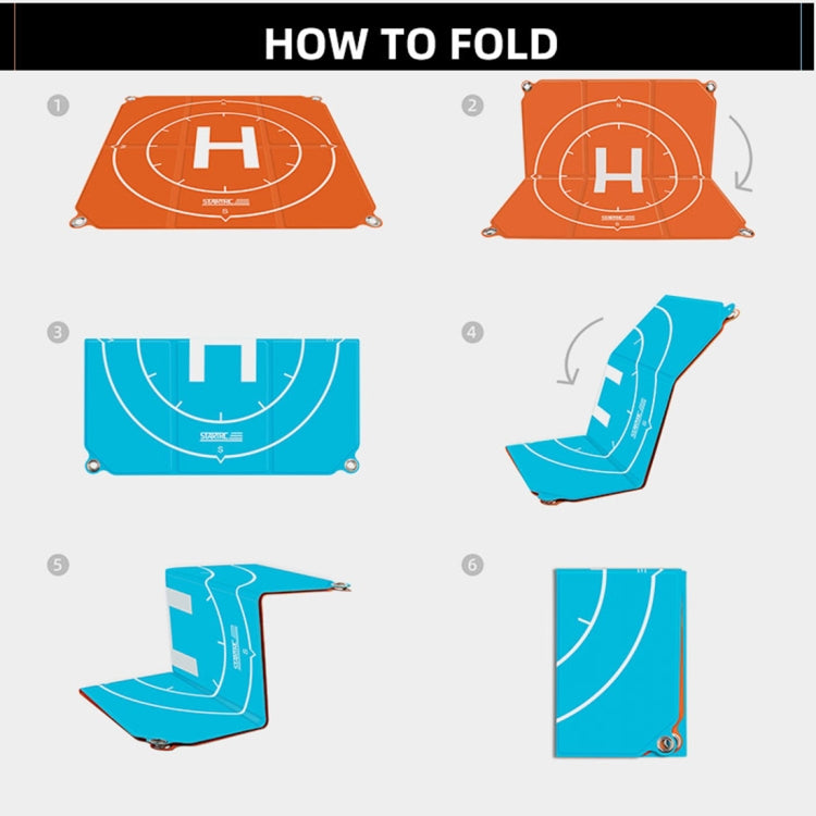STARTRC 65cm Portable Foldable Square Parking Apron Landing Pad for DJI FPV / mini 2 / Mavic Air 2 / Air 2S - free shipping - PMC Jewellery - Order now!