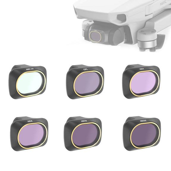 JSR Drone 6 in 1 UV+CPL+ND4+ND8+ND16+ND32 Lens Filter for DJI MAVIC mini