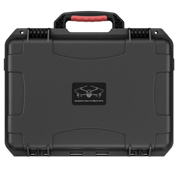 For DJI Mavic 4 Pro STARTRC Water-resistant ABS Suitcase Storage Box (Black)