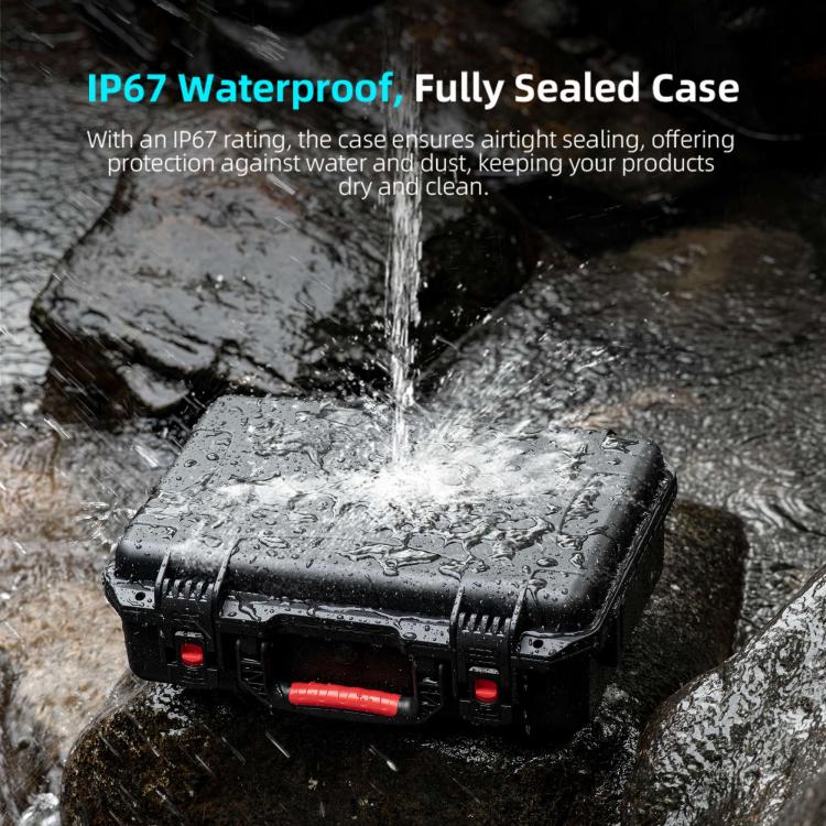 For DJI Mavic 4 Pro STARTRC Waterproof ABS Suitcase Storage Box (Black) - free shipping - PMC Jewellery - Order now!