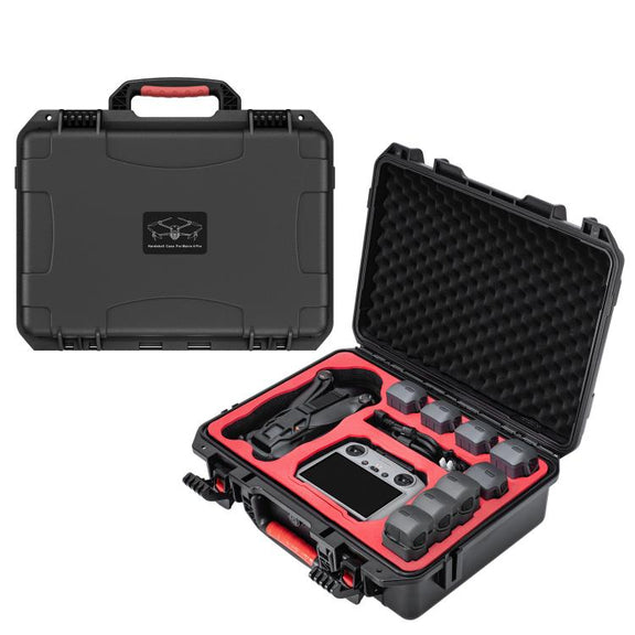 For DJI Mavic 4 Pro STARTRC Water-resistant ABS Suitcase Storage Box (Black)