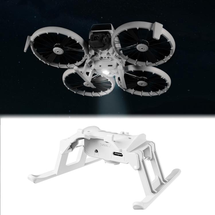 For DJI Flip STARTRC LED Light Folding Heightened Landing Gear Training Rack - free shipping - PMC Jewellery - Order now!