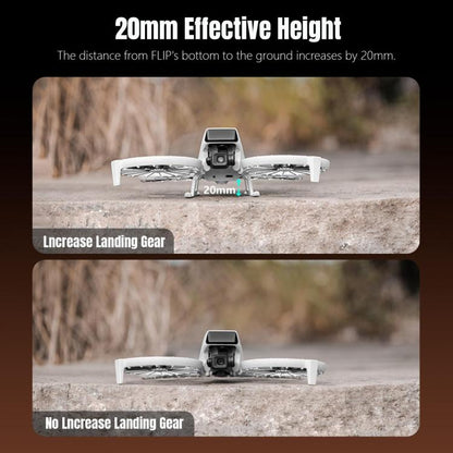 For DJI Flip STARTRC LED Light Folding Heightened Landing Gear Training Rack - free shipping - PMC Jewellery - Order now!