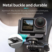For DJI Osmo Action 5 Pro / 4 / 3 STARTRC L-shaped Magnetic Quick Release Bracket (Black)