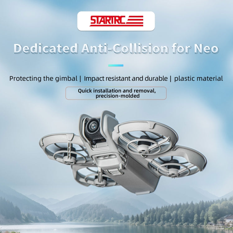 For DJI Neo STARTRC Gimbal Lens Anti-collision Protection Bumper (Orange)
