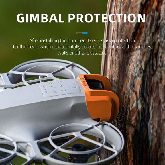 For DJI Neo STARTRC Gimbal Lens Anti-collision Protection Bumper (Orange)