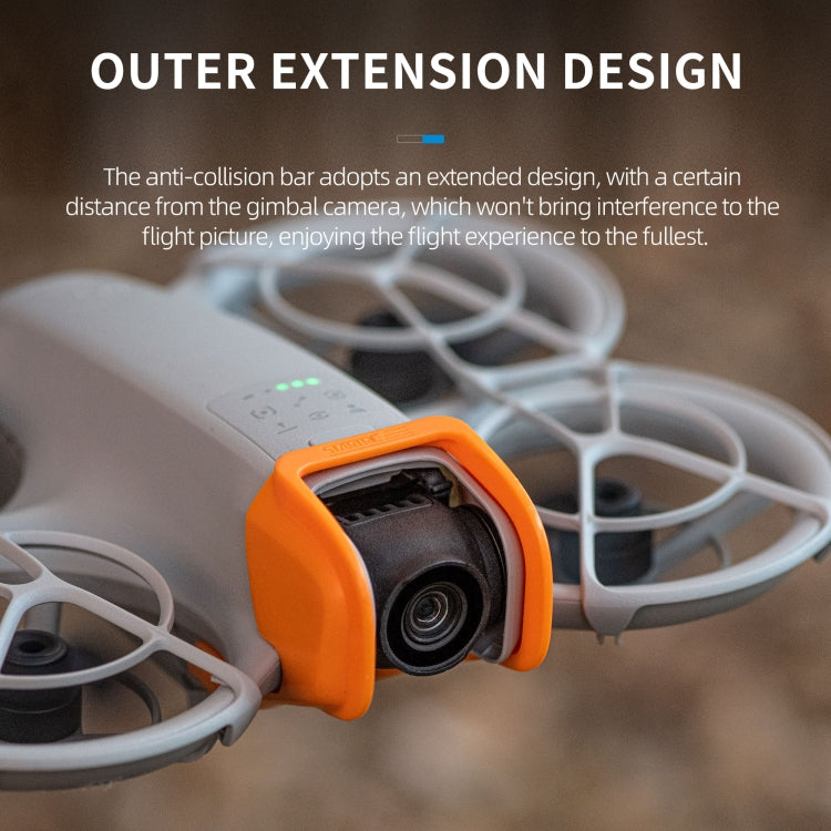 For DJI Neo STARTRC Gimbal Lens Anti-collision Protection Bumper (Orange)