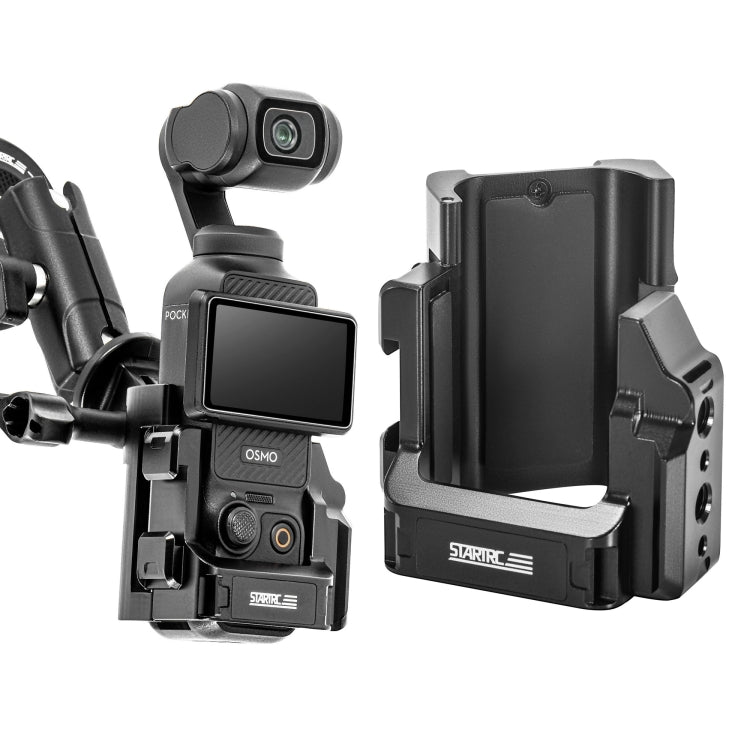 For DJI OSMO Pocket 3 STARTRC Metal Protection Frame Cage Expansion Adapter Bracket (Black) - free shipping - PMC TechLife - Order now!