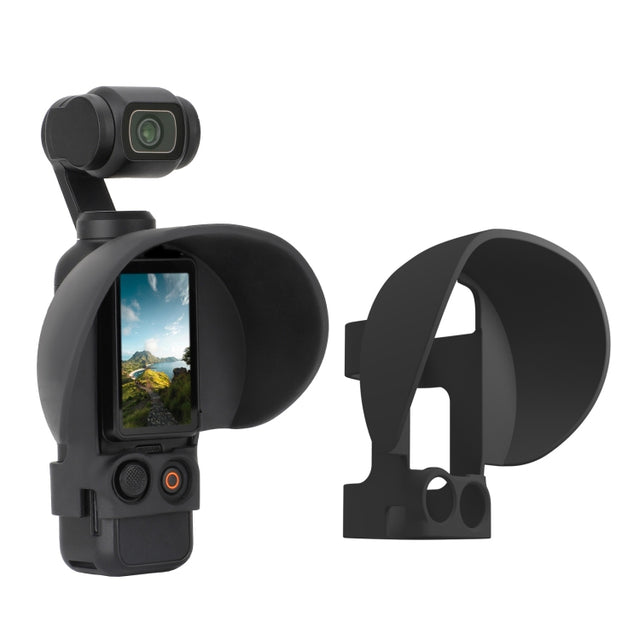 For DJI OSMO Pocket 3 Sunnylife Sunshade Screen Protective Cover Hood (Black)