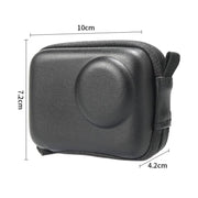 For DJI Osmo Action 5 Pro / 4 / 3 Portable Body Half Coverage Storage Box Bag (Black)