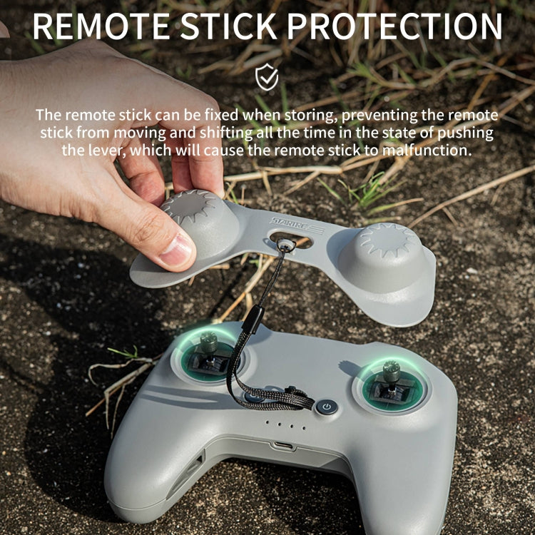 For DJI  Avata 2 / FPV 3 / 2 STARTRC Remote Controller Thumb Rocker Guard Protector Case (Grey) - Cases & Bags by STARTRC | Online Shopping South Africa | PMC Jewellery | Buy Now Pay Later Mobicred