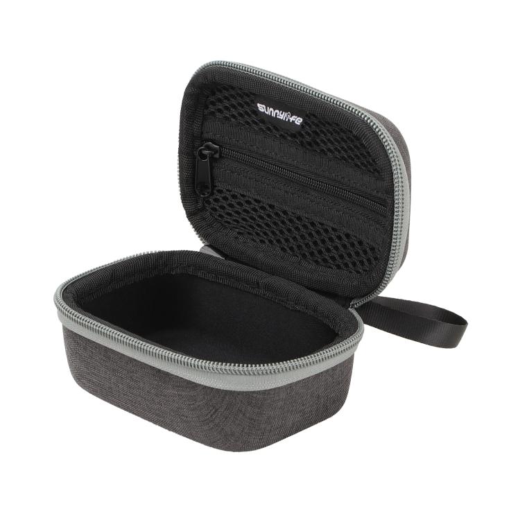 For DJI Mic Mini Sunnylife Portable Protective Box Storage Bag (Black)