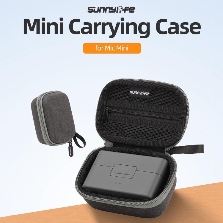 For DJI Mic Mini Sunnylife Portable Protective Box Storage Bag (Black) - free shipping - PMC Jewellery - Order now!