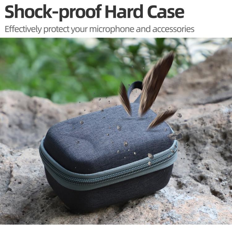 For DJI Mic Mini Sunnylife Portable Protective Box Storage Bag (Black) - free shipping - PMC TechLife - Order now!