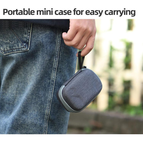For DJI Mic Mini Sunnylife Portable Protective Box Storage Bag (Black)