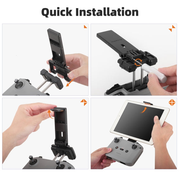 Sunnylife Remote Controller Tablet Holder Stand For DJI RC-N3 / RC-N2 / RC-N1 (Grey)