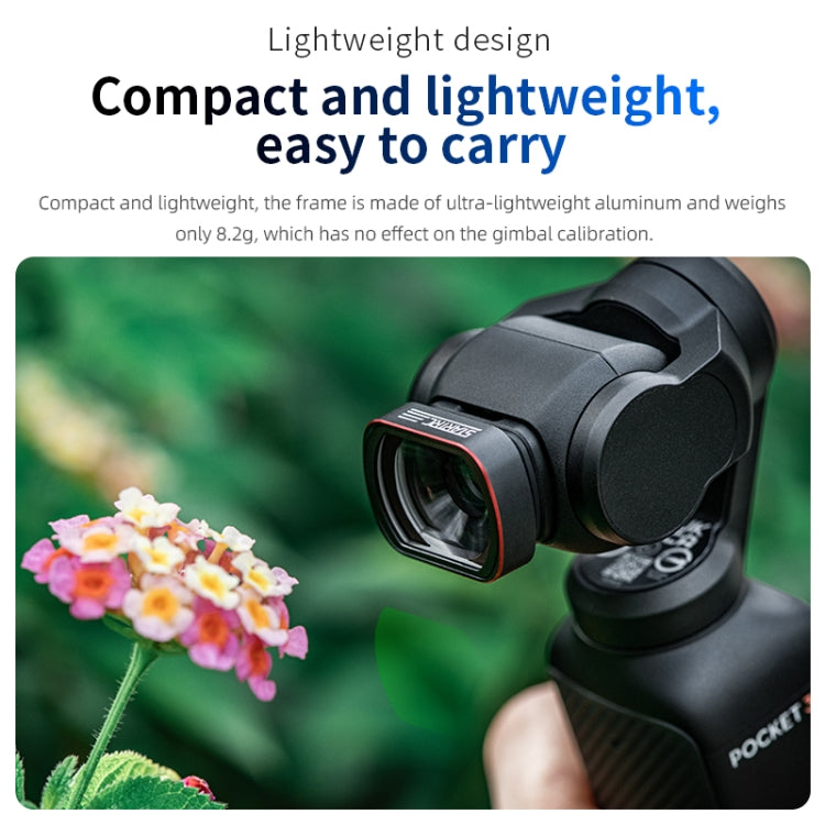 For DJI OSMO Pocket 3 STARTRC 10X Macro Lens Filter (Black) - free shipping - PMC Jewellery - Order now!