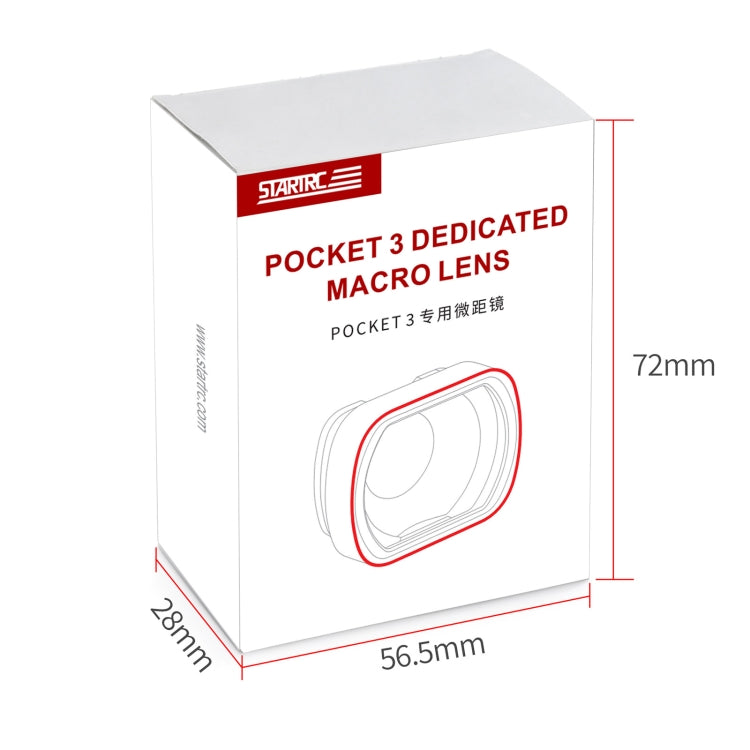 For DJI OSMO Pocket 3 STARTRC 10X Macro Lens Filter (Black) - free shipping - PMC Jewellery - Order now!