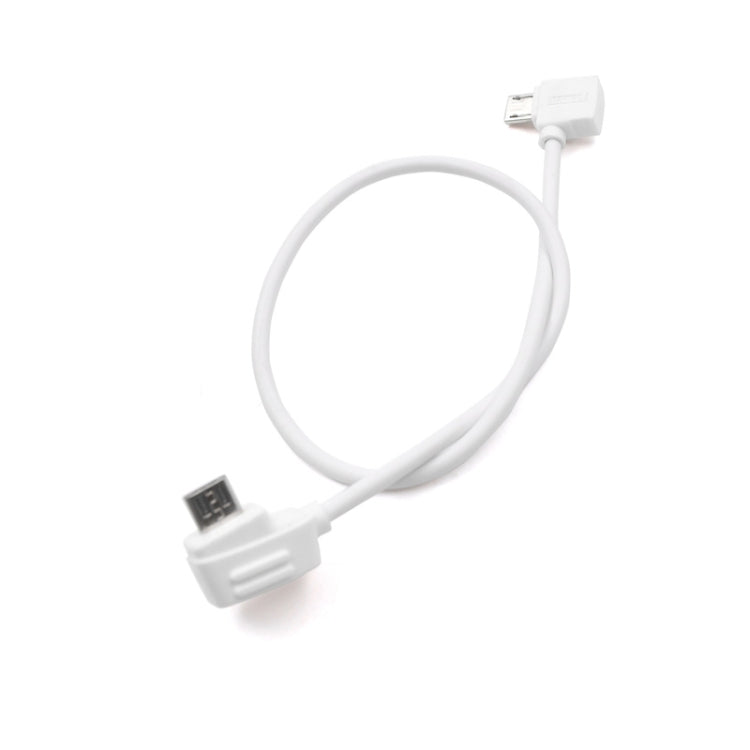STARTRC 30cm Micro USB to Micro USB Converting Connector Data Cable for DJI Mavic Mini /  Air, Shark Remote Controller(White) - Other by STARTRC | Online Shopping South Africa | PMC Jewellery | Buy Now Pay Later Mobicred