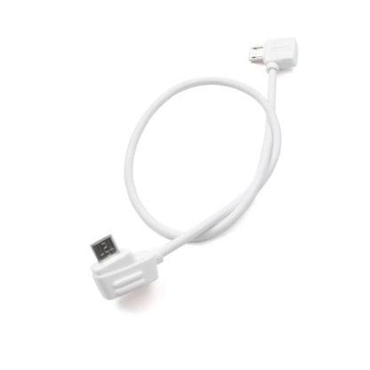 STARTRC 30cm Micro USB to Micro USB Converting Connector Data Cable for DJI Mavic Mini /  Air, Shark Remote Controller(White) - Other by STARTRC | Online Shopping South Africa | PMC Jewellery | Buy Now Pay Later Mobicred