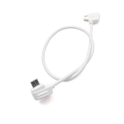 STARTRC 30cm Micro USB to Micro USB Converting Connector Data Cable for DJI Mavic Mini /  Air, Shark Remote Controller(White) - Other by STARTRC | Online Shopping South Africa | PMC Jewellery | Buy Now Pay Later Mobicred