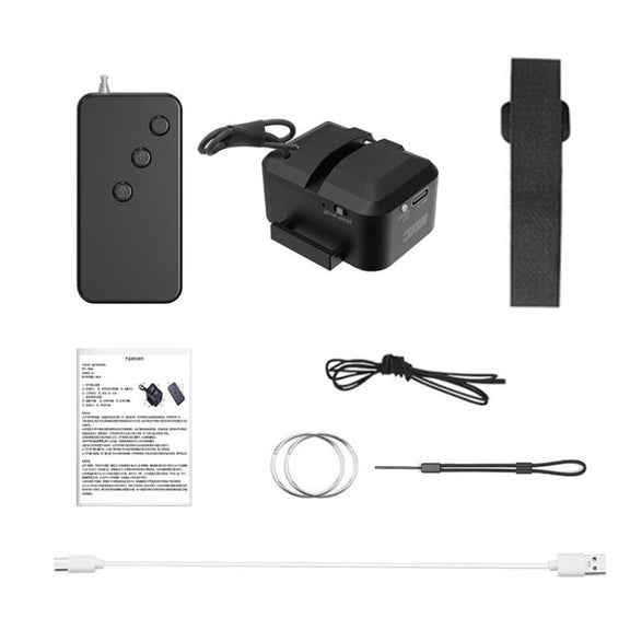BRDRC Air-Dropping System Drone Thrower Parabolic For DJI Mini 4 Pro / 3 Pro / Air 3 / Mavic 3 / 3 Pro (Black)