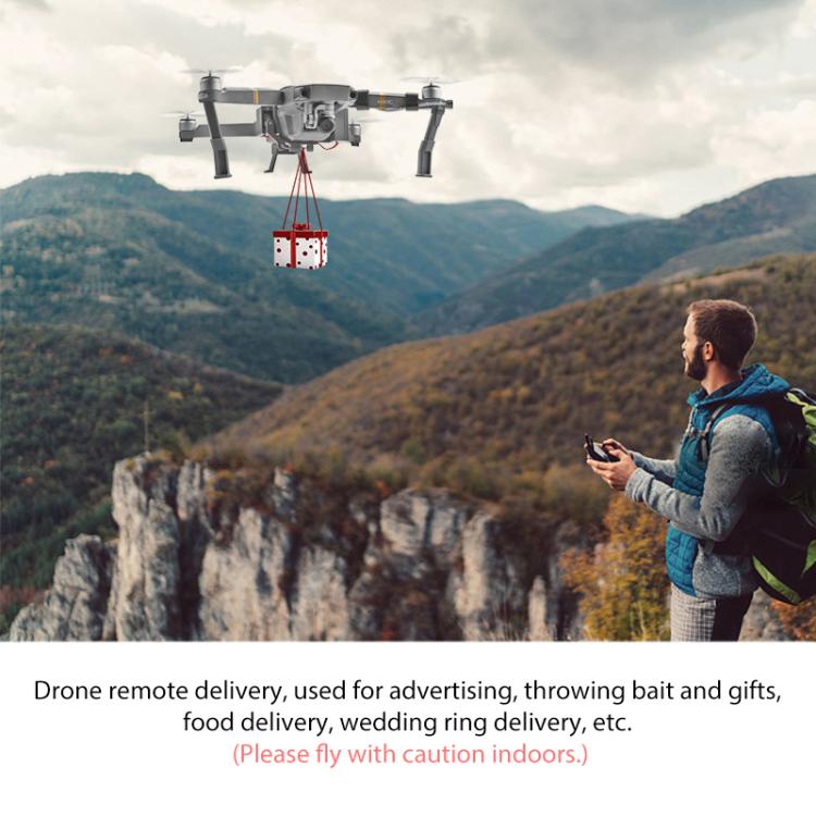 For DJI Mavic Pro BRDRC Air-Dropping System Thrower Parabolic (Grey) - free shipping - PMC Jewellery - Order now!