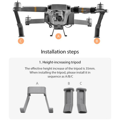 For DJI Mavic Pro BRDRC Air-Dropping System Thrower Parabolic (Grey) - free shipping - PMC Jewellery - Order now!