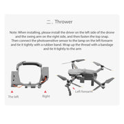 For DJI Mavic Pro BRDRC Air-Dropping System Thrower Parabolic (Grey)