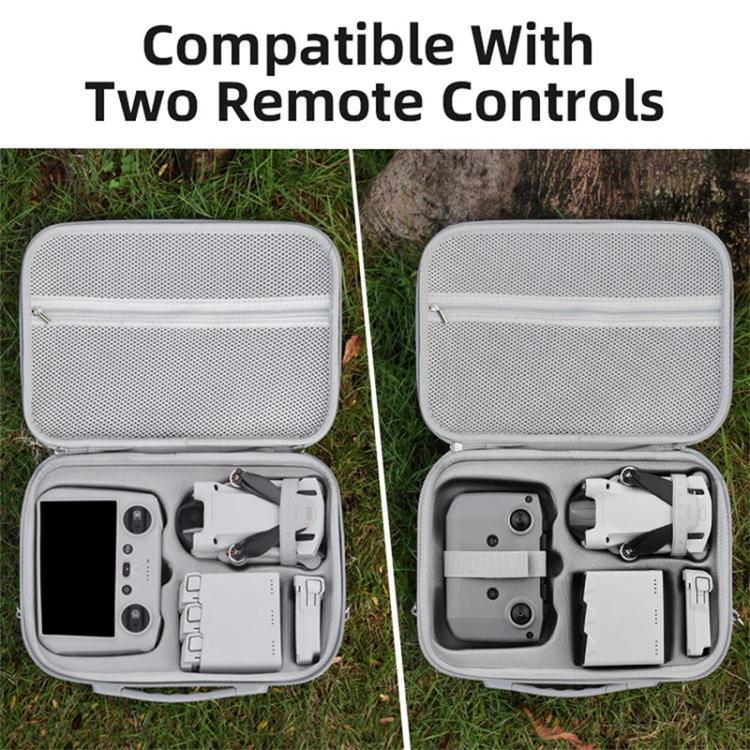 For DJI Mini 3 / 3 Pro BRDRC Shoulder Drone Remote Control Storage Carrying Bag (Grey) - free shipping - PMC Jewellery - Order now!