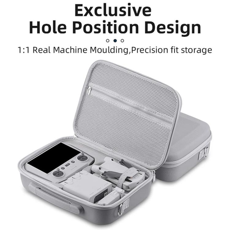 For DJI Mini 3 / 3 Pro BRDRC Shoulder Drone Remote Control Storage Carrying Bag (Grey) - free shipping - PMC Jewellery - Order now!