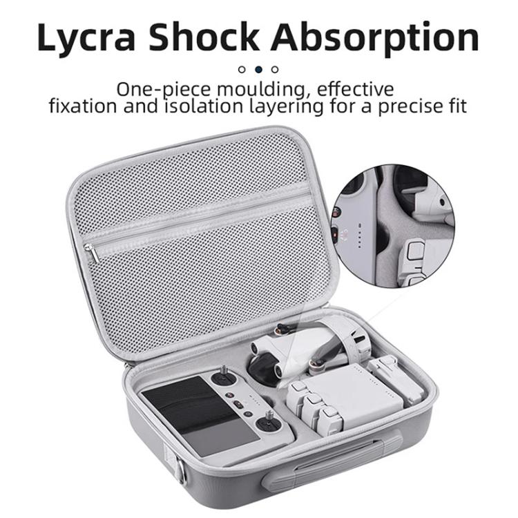 For DJI Mini 3 / 3 Pro BRDRC Shoulder Drone Remote Control Storage Carrying Bag (Grey) - free shipping - PMC TechLife - Order now!