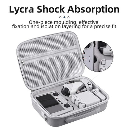 For DJI Mini 3 / 3 Pro BRDRC Shoulder Drone Remote Control Storage Carrying Bag (Grey) - free shipping - PMC Jewellery - Order now!