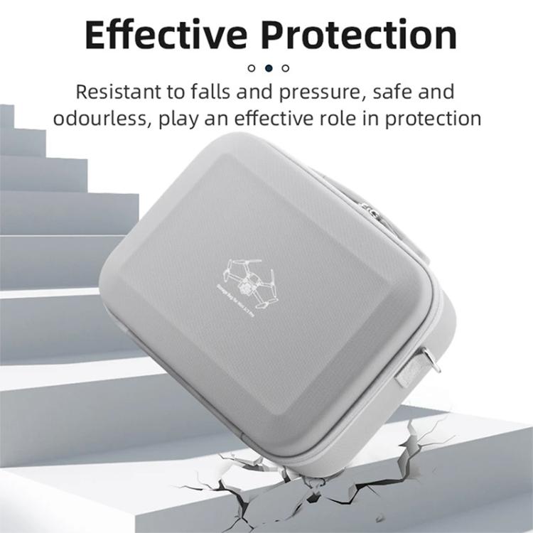 For DJI Mini 3 / 3 Pro BRDRC Shoulder Drone Remote Control Storage Carrying Bag (Grey) - free shipping - PMC Jewellery - Order now!