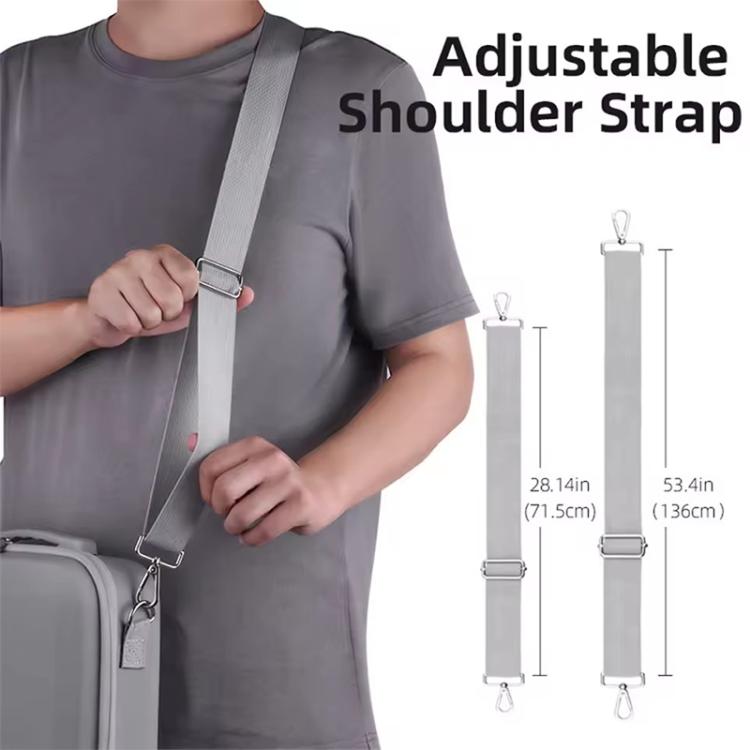 For DJI Mini 3 / 3 Pro BRDRC Shoulder Drone Remote Control Storage Carrying Bag (Grey) - free shipping - PMC Jewellery - Order now!