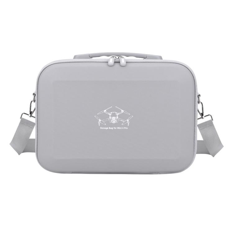 For DJI Mini 4 Pro BRDRC Shoulder Drone Remote Control Storage Carrying Bag (Grey) - free shipping - PMC Jewellery - Order now!