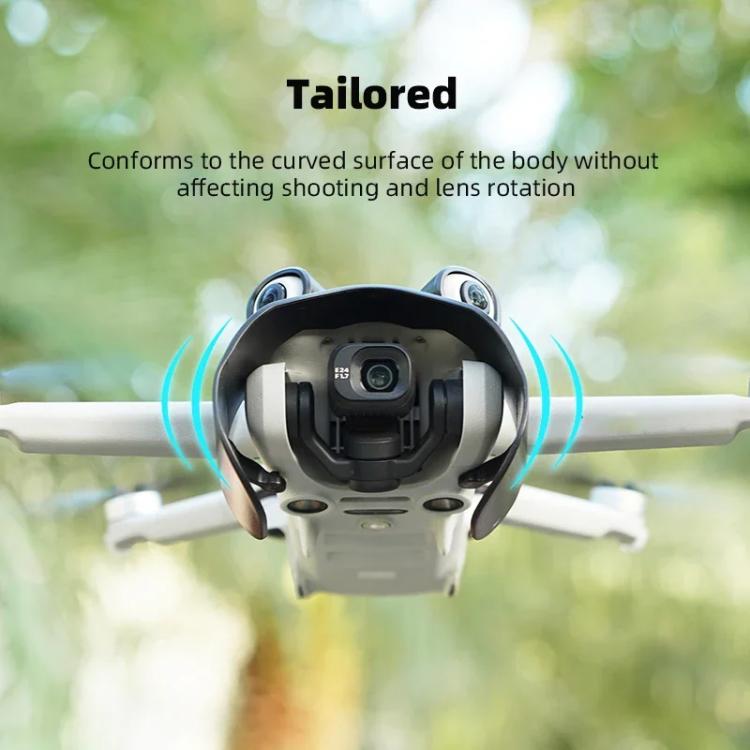 For DJI Mini 4 Pro BRDRC Lens Hood Gimbal Anti-Glare Sunshade Cover (Black) - free shipping - PMC TechLife - Order now!