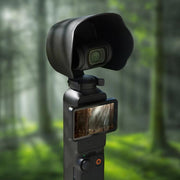 For DJI OSMO Pocket 3 BRDRC Sunshade Lens Protective Cover Hood (Black)