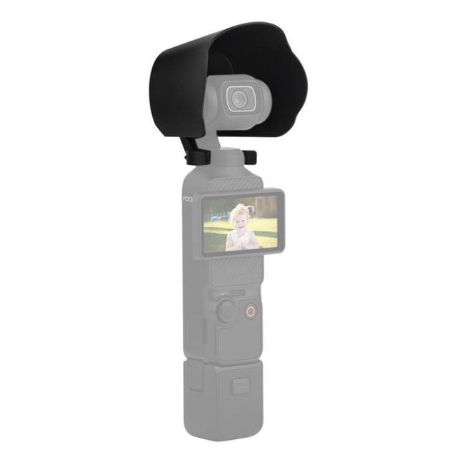 For DJI OSMO Pocket 3 BRDRC Sunshade Lens Protective Cover Hood (Black)