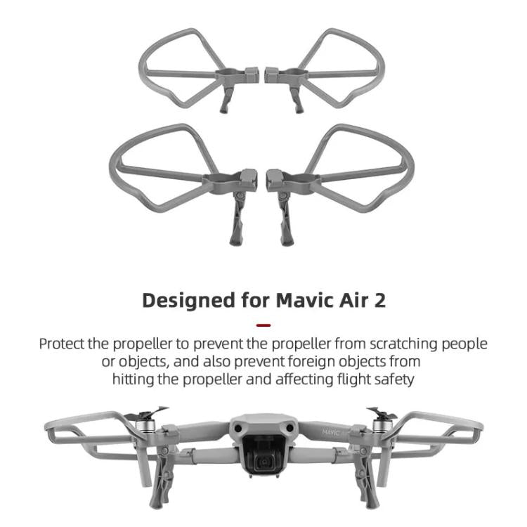 For DJI Mavic Air 2 / Air 2S BRDRC Drone Propeller Protective Guard Anti-collision Ring (Grey) - free shipping - PMC TechLife - Order now!