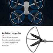 For DJI Mavic Air 2 / Air 2S BRDRC Drone Propeller Protective Guard Anti-collision Ring (Grey)