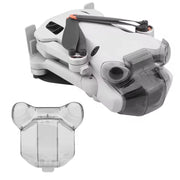 For DJI Mini 4 Pro BRDRC Lens Protective Cover Gimbal Cover (Transparent Black)