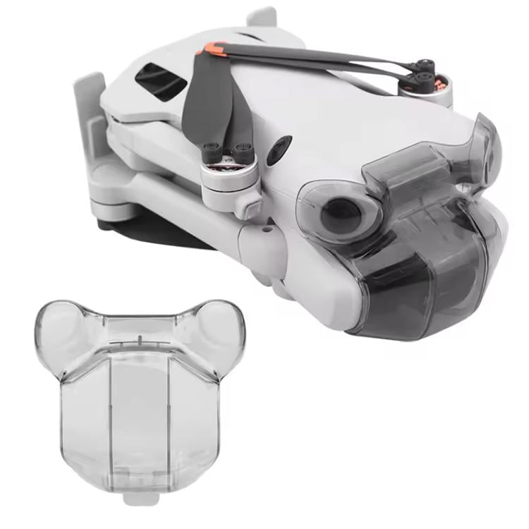 For DJI Mini 4 Pro BRDRC Lens Protective Cover Gimbal Cover (Transparent Black) - free shipping - PMC TechLife - Order now!