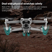 For DJI Mavic Air 2S BRDRC Drone Legs Feet Cover Protective Pad Dust-proof Cover (Grey)
