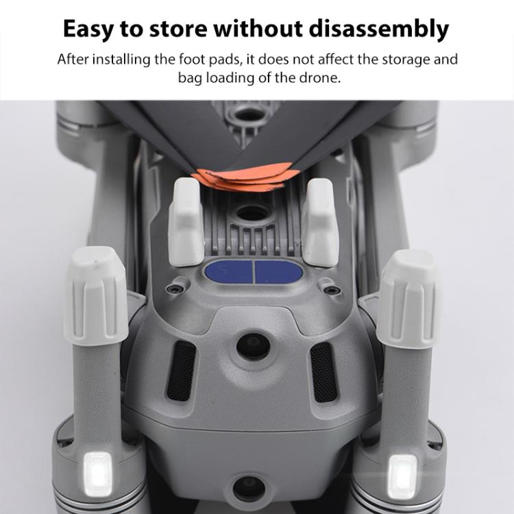 For DJI Mavic Air 2S BRDRC Drone Legs Feet Cover Protective Pad Dust-proof Cover (Grey) - free shipping - PMC TechLife - Order now!