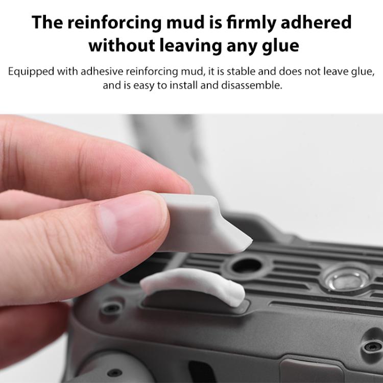For DJI Mavic Air 2S BRDRC Drone Legs Feet Cover Protective Pad Dust-proof Cover (Grey)