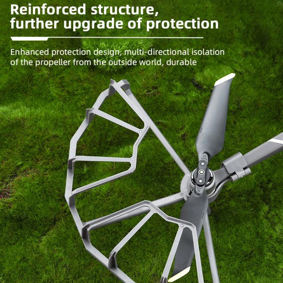 For DJI Mavic 2 Pro / 2 Zoom BRDRC Drone Propeller Surround Protective Guard Anti-collision Ring (Grey)