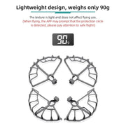 For DJI Air 2S / Mavic Air 2 BRDRC Drone Propeller Protective Guard Anti-collision Ring (Grey)