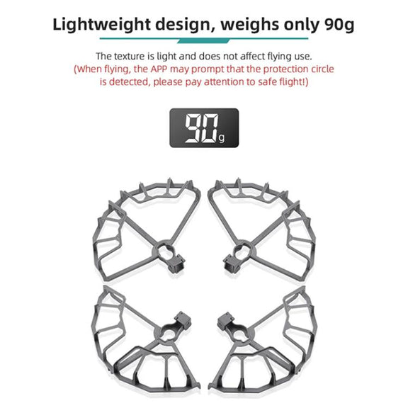 For DJI Air 2S / Mavic Air 2 BRDRC Drone Propeller Protective Guard Anti-collision Ring (Grey)